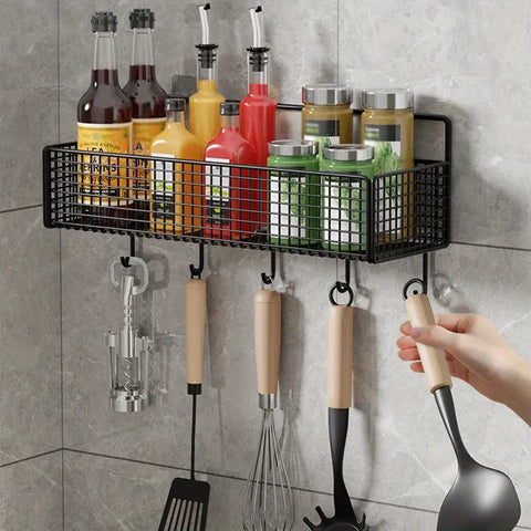 Self Adhesive Basket for kitchen and bathroom