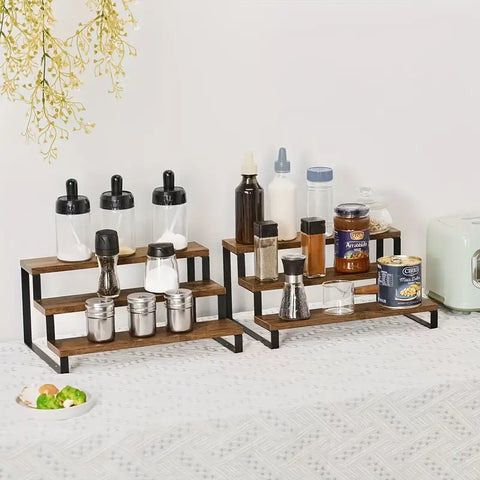 3 Layer Wooden Shelf RAck