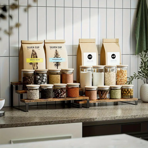 3 Layer Wooden Shelf RAck