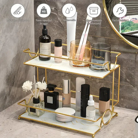 2 Tier Makeup Organizer