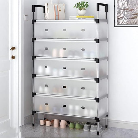Large Capacity Shoe Rack With Cover
