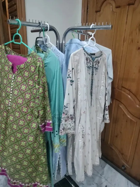 traditional embroidered kurtis or kurtas commonly worn
