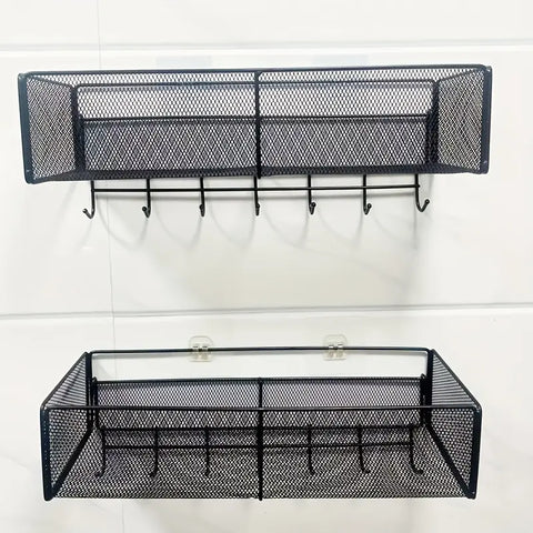 Self Adhesive Basket for kitchen and bathroom