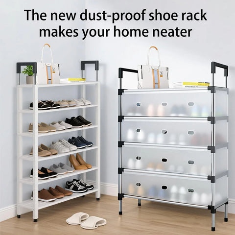 Large Capacity Shoe Rack With Cover