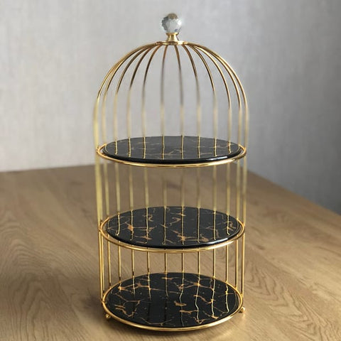 3 Tire Makup Organizer Cage Organizer