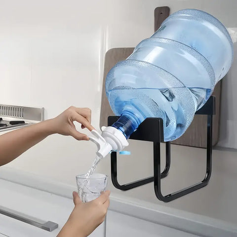 Bottle Stand With Nozzle ( Bottle Not Included)