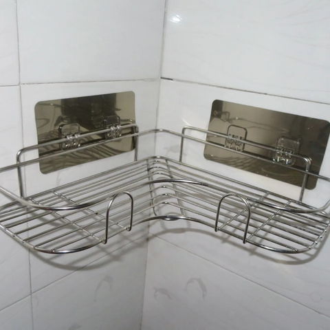 2 Pc Corner Shelf ( With Stickers)