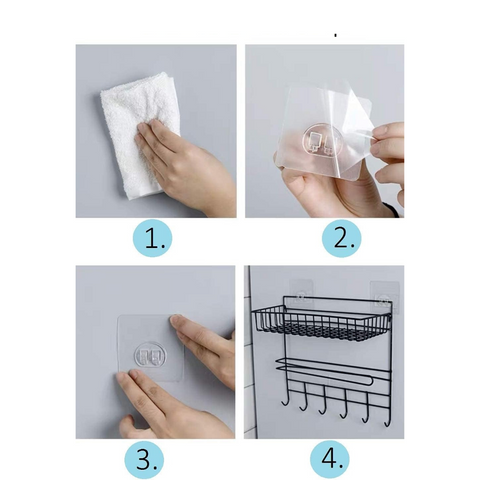Wall Mounted Organizer With Paper Towel