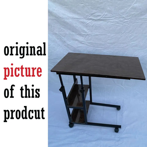Height adjustable laptop table