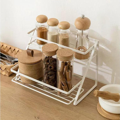 2 Tier High Quality Kitchen Spice Rack