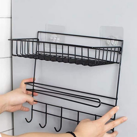 Wall Mounted Organizer With Paper Towel
