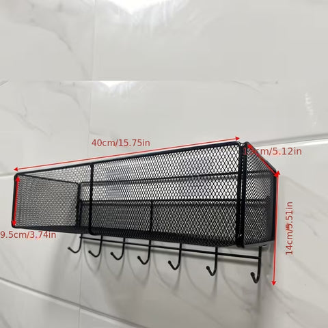 Self Adhesive Basket for kitchen and bathroom