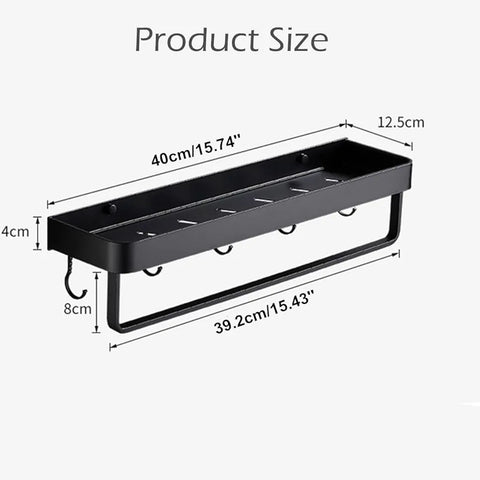 Modern  Storage Shelve with  One Towel Bar