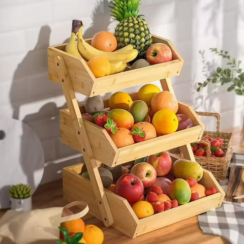Wooden Fruit/ Veggies Basket