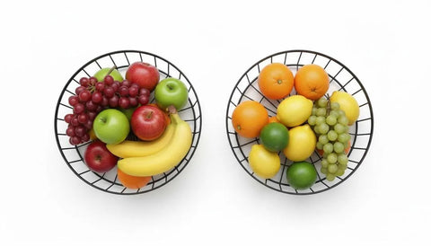 2 Tier Steel Fruit Basket
