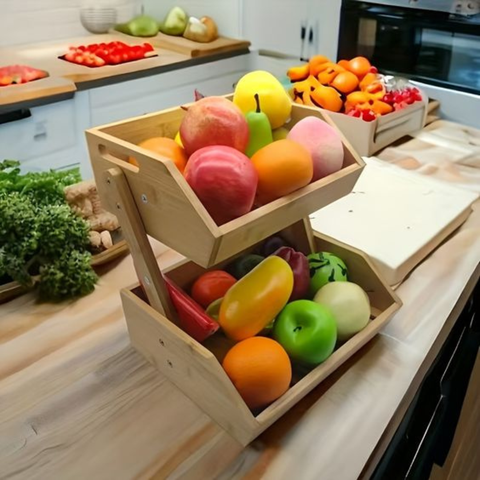 Wooden Fruit/ Veggies Basket