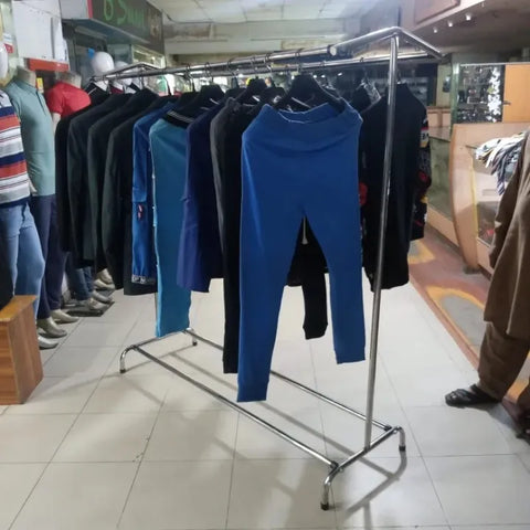 Double Sided Pole Clothes hanging stand