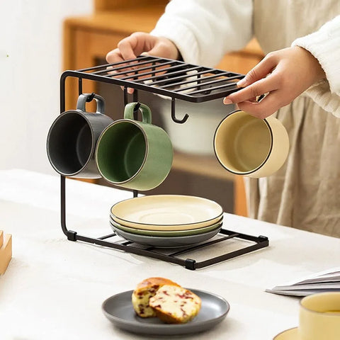 Cup And Saucer Holder ( Only Stand )