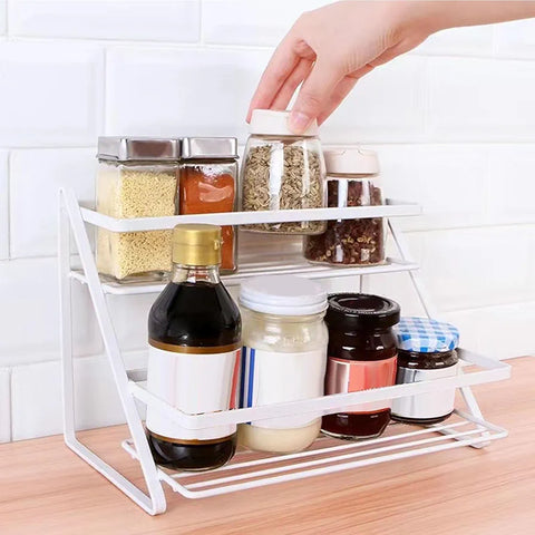 2 Tier High Quality Kitchen Spice Rack