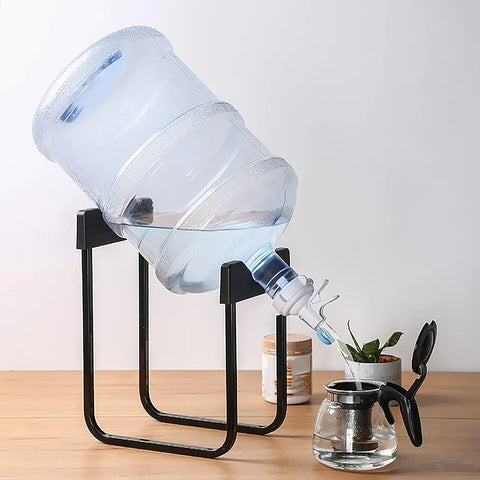Bottle Stand With Nozzle ( Bottle Not Included)