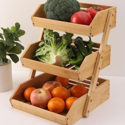Wooden Fruit/ Veggies Basket