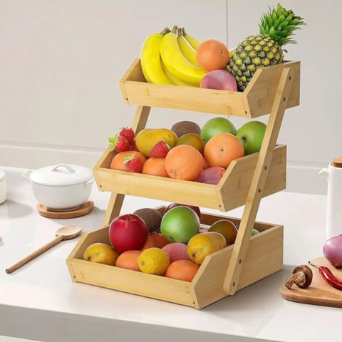 Wooden Fruit/ Veggies Basket