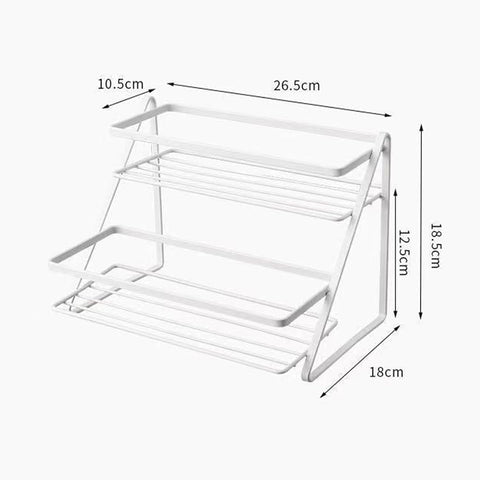 2 Tier High Quality Kitchen Spice Rack