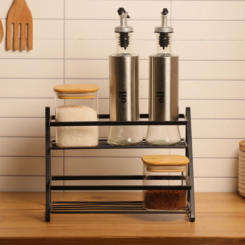 2 Tier High Quality Kitchen Spice Rack