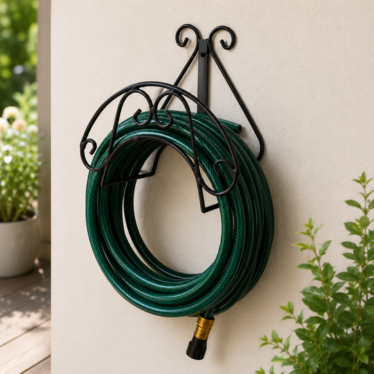 Wall Mount Hose Storage Rack