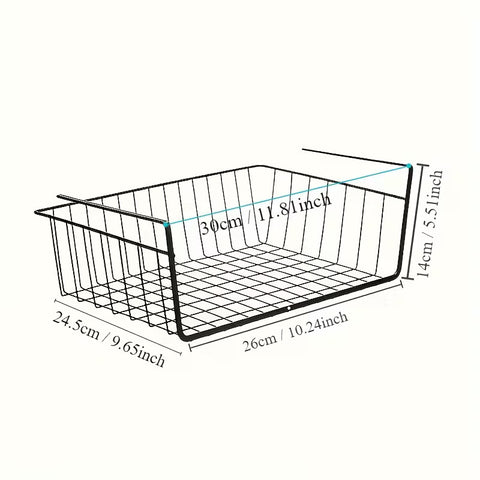 1 Pc Under Shelf Basket