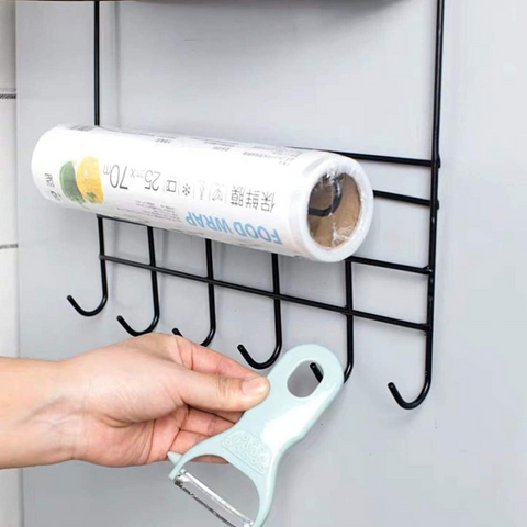 Wall Mounted Organizer With Paper Towel