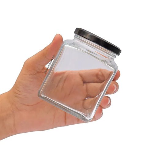 8 Pure Glass Jars With 16 Free Waterproof Spice Name Stickers