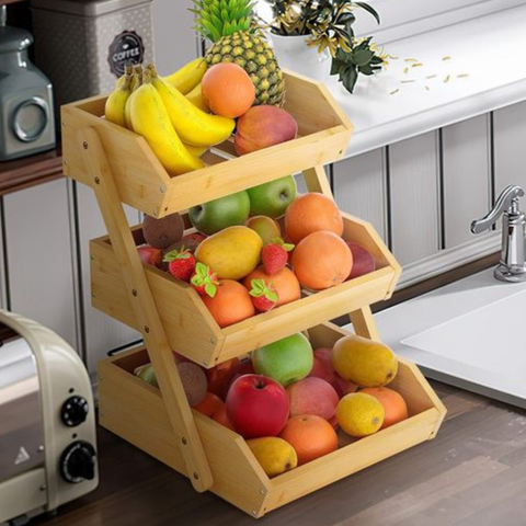 Wooden Fruit/ Veggies Basket