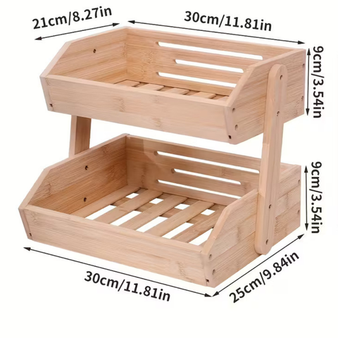 Wooden Fruit/ Veggies Basket