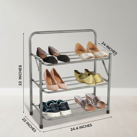 3 Layer Shoe Rack