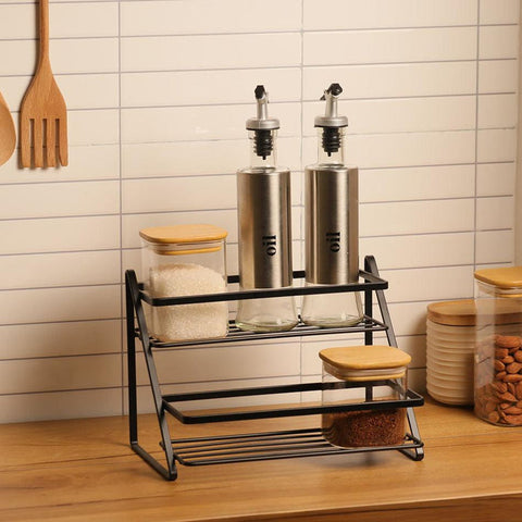 2 Tier High Quality Kitchen Spice Rack