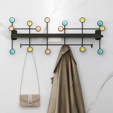 Hook Wall Hanger with metal shelf